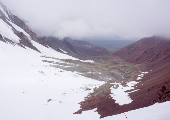 Вершины и перевалы хребта Ледяной Мыс (Альпинизм, заалайский хребет, пик обручева, пик ленина, маи)