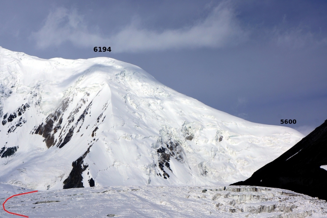 Пик Спартак и перевал через восточное плечо пика Ленина. (Альпинизм, маи, пик ленина, экспедиция маи на заалайский хребет, перевал крыленко)