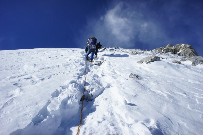 Пик Спартак и перевал через восточное плечо пика Ленина. (Альпинизм, маи, пик ленина, экспедиция маи на заалайский хребет, перевал крыленко)