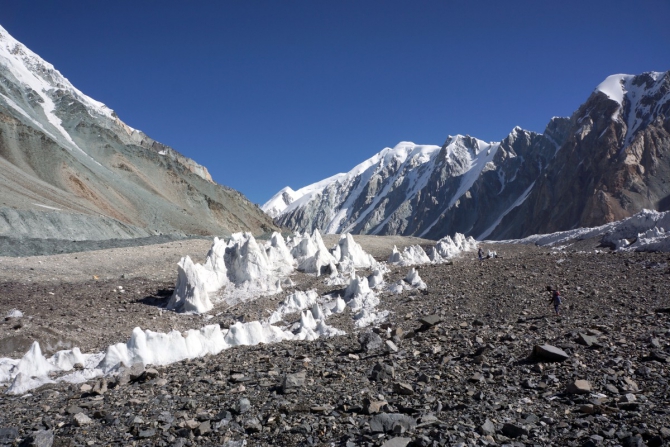 От Сауксая до пика Ленина. Перевалы Прижимный, Раздельный и Ленина. (Альпинизм, перевал ленина, перевал раздельный, ледник дзержинского, перевал прижимный, сауксай, малая саукдара, пик ленина, маи)