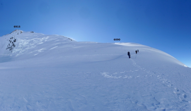 4. Пик Ленина по юго-западному ребру западного гребня, первое прохождение. (Альпинизм, маи, малая саукдара, экспедиция маи на заалайский хребет)