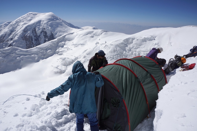 4. Пик Ленина по юго-западному ребру западного гребня, первое прохождение. (Альпинизм, маи, малая саукдара, экспедиция маи на заалайский хребет)