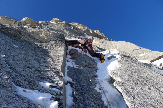 Мик Фаулер и Пол Рамсден прошли северо-восточное ребро Шивы (Альпинизм, шива)