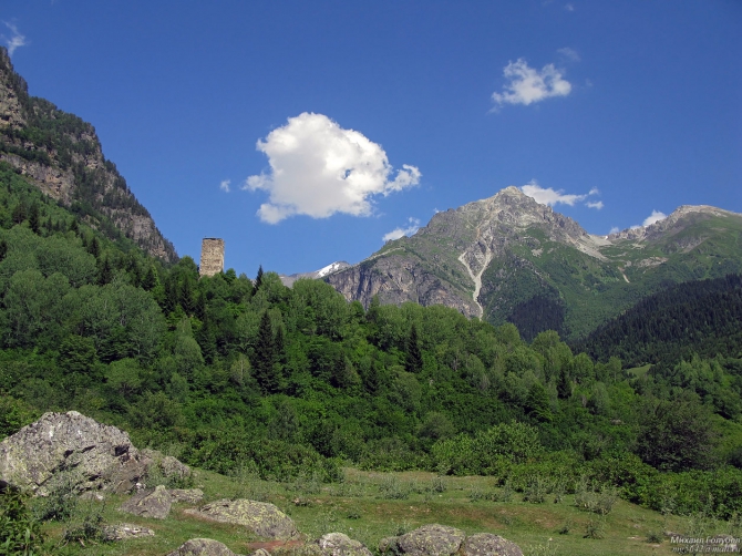 Сванетия-2012. Фотоальбом (Горный туризм, донгуз-орун, ушба, чалаат, лекзыр, твибер, китлод, цаннер, грузия)