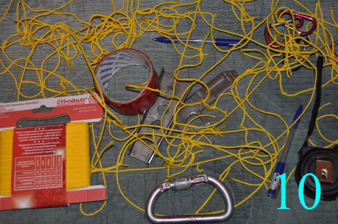 ДОМАШНИЙ ЭКСПЕРИМЕНТ. (дюльферная станция, статический разрыв веревок)