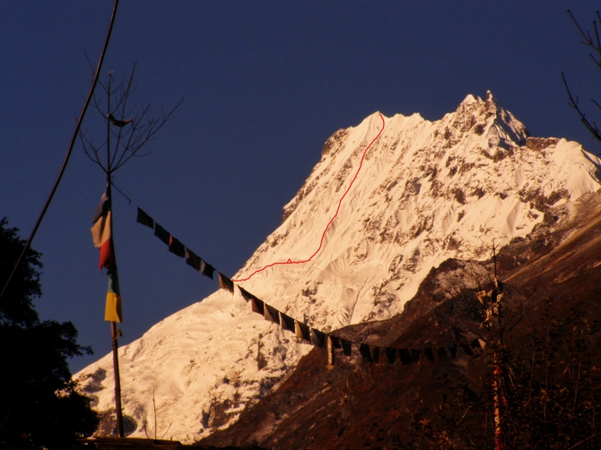 Первовосхождение на Р-2 (Симанг-Гимал) 6251м. (Альпинизм, абалаковец, симнанг гимал, шимко, p2, red point, бублик, гималаи)