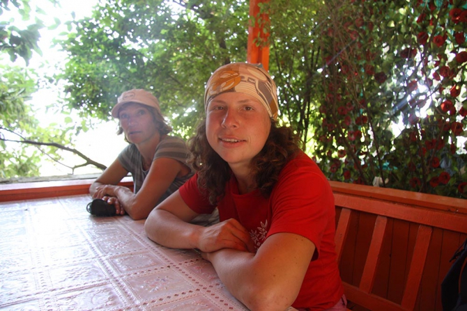 "Стальной Ангел-2012". Ирина Бакалейникова и Полина Галацевич (Альпинизм, замин-карор, grivel, гривель, фар)