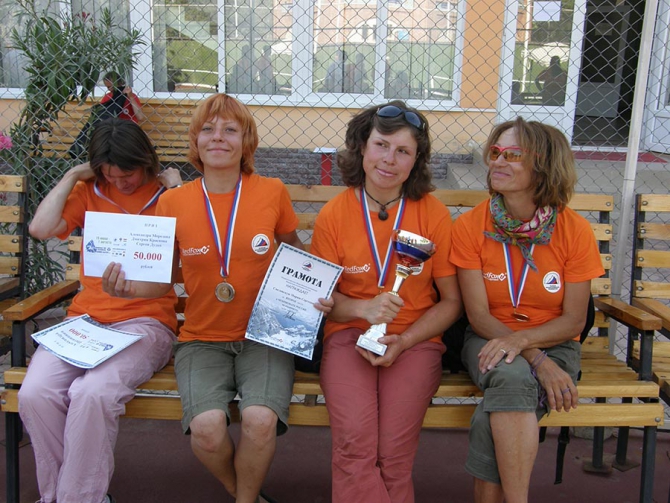 "Стальной Ангел-2012". Ирина Бакалейникова и Полина Галацевич (Альпинизм, замин-карор, grivel, гривель, фар)