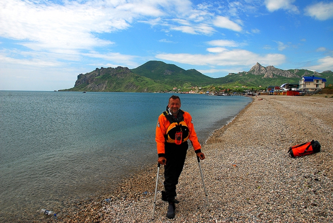 Outdoor-проект-2012. Ковчег надежды: Днепр. Соло Фантика (Вода, юра лишаев, мы вобществе, награждаем, хрустальный пик, риск.ру, крым, события, risk.ru)