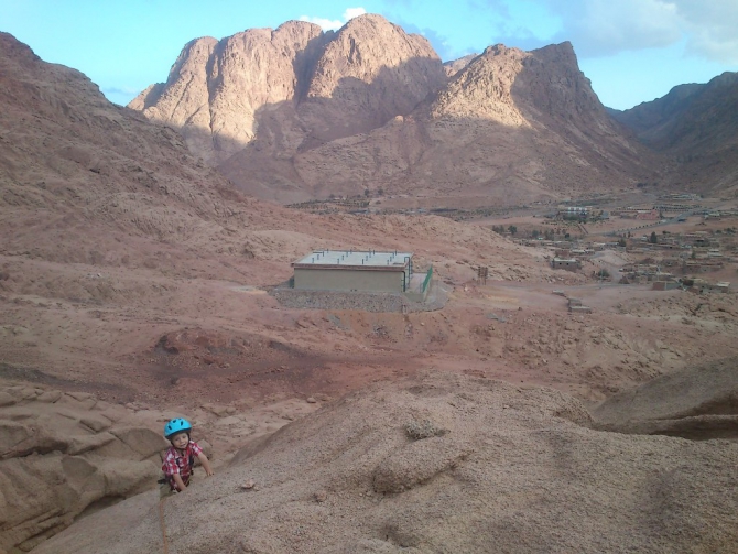 Альпинизм на Синае. Осенние каникулы. (black diamond, описание маршрута, дахаб, санта катерина, египет, синай)