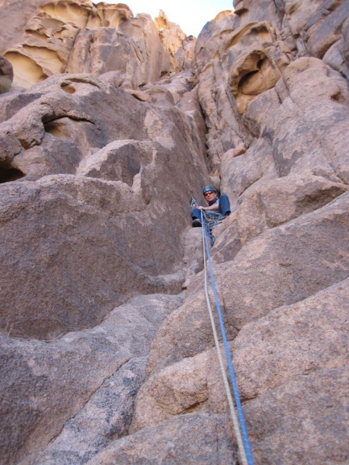 Альпинизм на Синае. Осенние каникулы. (black diamond, описание маршрута, дахаб, санта катерина, египет, синай)