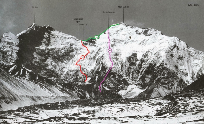 Эверест. Восточная (Кангчунгская) стена. 1988 год. (Альпинизм, стив венеблес, кангчунская стена)