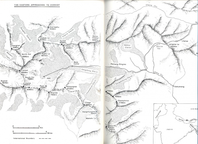 Эверест. Восточная (Кангчунгская) стена. 1988 год. (Альпинизм, стив венеблес, кангчунская стена)