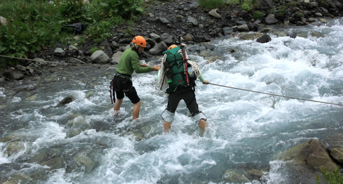 Отчет о рюкзаке Легковес (400 грамм) в походе 3 к.с. на Кавказе (Альпинизм, горный поход 3 к.с., fast&light, северная осетия, снаряжение)