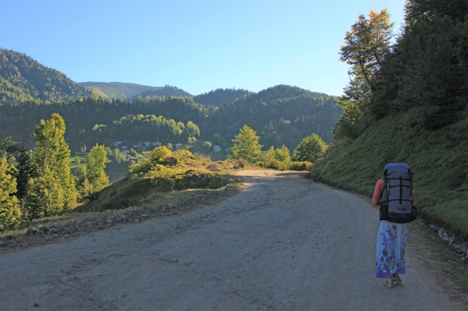 Отчет о рюкзаке Легковес (400 грамм) в походе 3 к.с. на Кавказе (Альпинизм, горный поход 3 к.с., fast&light, северная осетия, снаряжение)