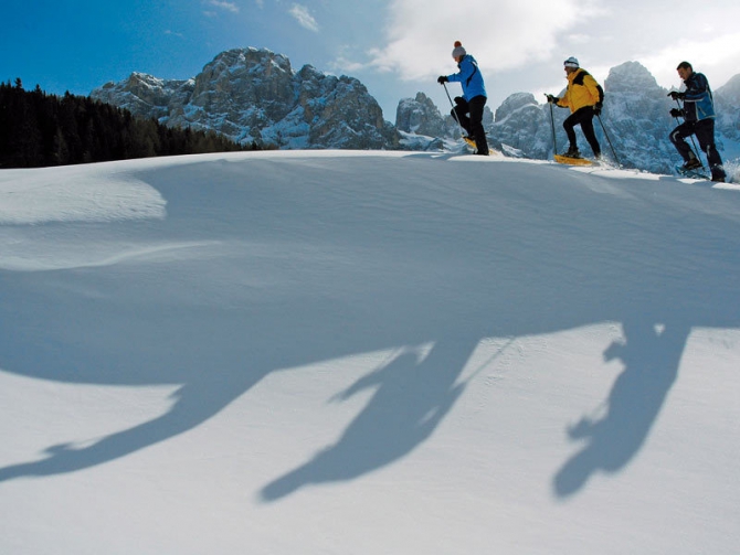 La Ciaspolada - Мекка снегоступеров (Снегоступинг, снегоступы, снегоступинг, чиасполада)