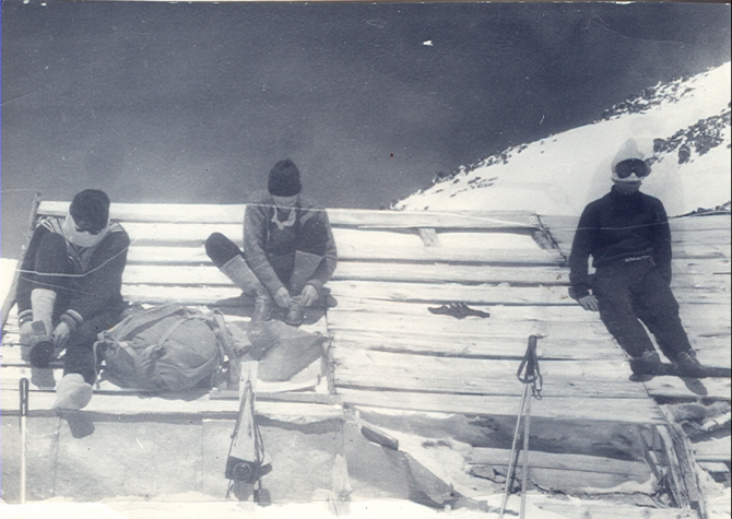 Эльбрус 1964.Седловина.Хижина. (Альпинизм)