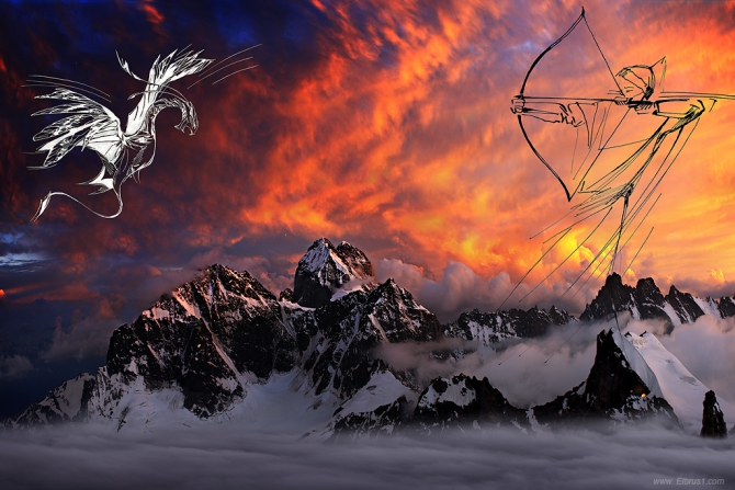 Призраки заоблачных вершин... (Альпинизм, ушба, эльбрус, кавказ)