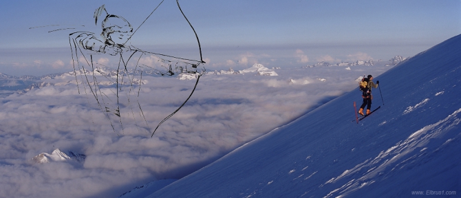 Призраки заоблачных вершин... (Альпинизм, ушба, эльбрус, кавказ)