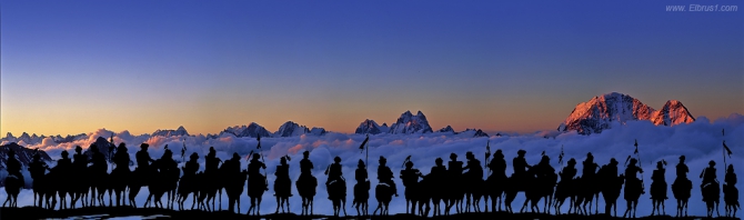 Призраки заоблачных вершин... (Альпинизм, ушба, эльбрус, кавказ)