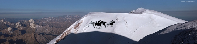 Призраки заоблачных вершин... (Альпинизм, ушба, эльбрус, кавказ)
