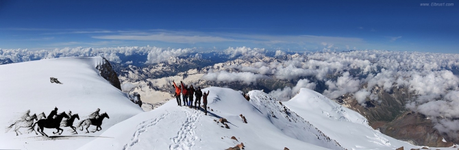 Призраки заоблачных вершин... (Альпинизм, ушба, эльбрус, кавказ)