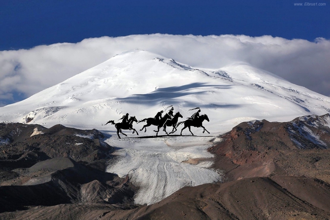 Призраки заоблачных вершин... (Альпинизм, ушба, эльбрус, кавказ)