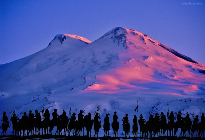 Призраки заоблачных вершин... (Альпинизм, ушба, эльбрус, кавказ)