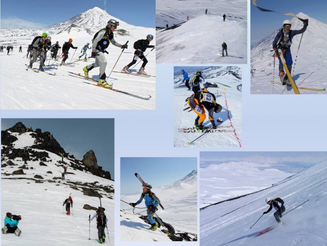 Ски-альпинизм и скайраннинг Камчатка 2013. (ski-mountaineering, skyrunning)