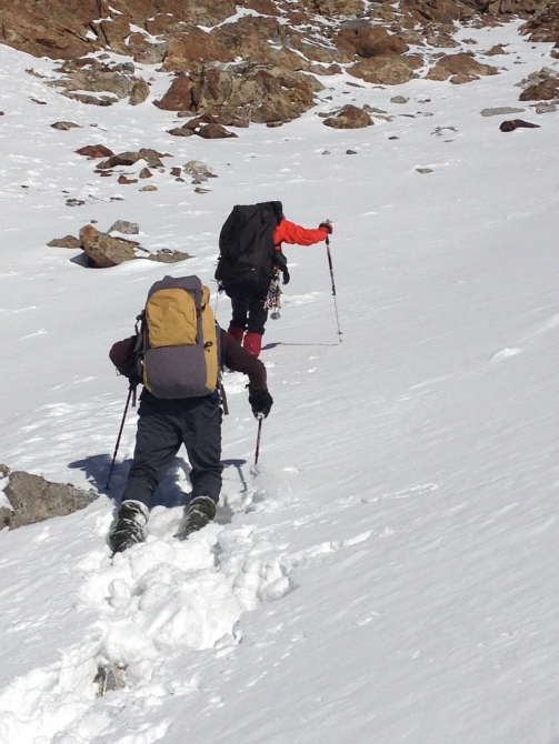 Баланс тепла получился, а вот улитка заартачилась… Тестирование снаряжения для зимнего альпинизма. (безенги, зима, снаряжение, нпф баск, михаил лебедев)