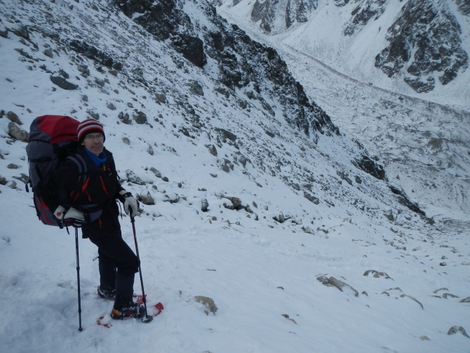 Баланс тепла получился, а вот улитка заартачилась… Тестирование снаряжения для зимнего альпинизма. (безенги, зима, снаряжение, нпф баск, михаил лебедев)