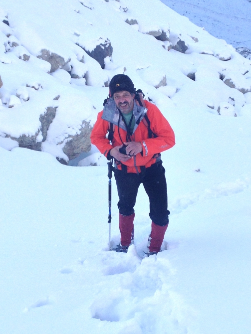 Баланс тепла получился, а вот улитка заартачилась… Тестирование снаряжения для зимнего альпинизма. (безенги, зима, снаряжение, нпф баск, михаил лебедев)