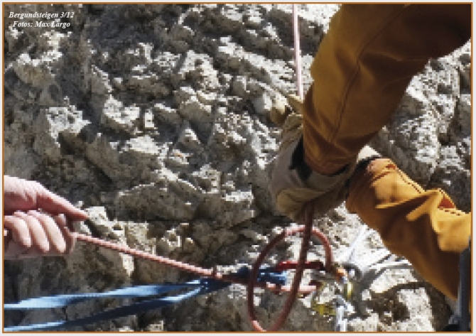 Дюльфер по-австрийски. (Альпинизм, спуск по веревке, страховка, тактика)