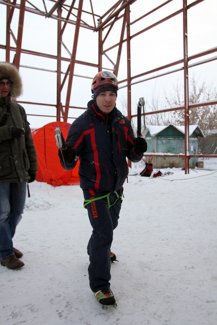 В Тюмени прошел этап Кубка РФ по ледолазанию (Альпинизм, тюмень)