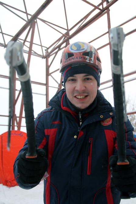 В Тюмени прошел этап Кубка РФ по ледолазанию (Альпинизм, тюмень)