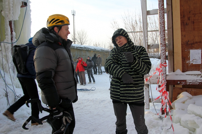 В Тюмени прошел этап Кубка РФ по ледолазанию (Альпинизм, тюмень)