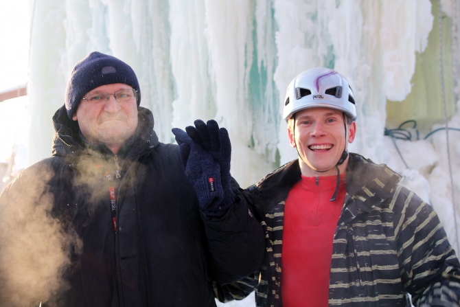 В Тюмени прошел этап Кубка РФ по ледолазанию (Альпинизм, тюмень)