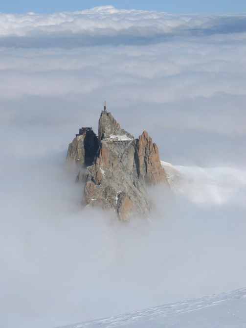 Приключения в Шамони или путешествие Туда и Обратно (Бэккантри/Фрирайд, альпинизм, альпы, aiguille du midi)