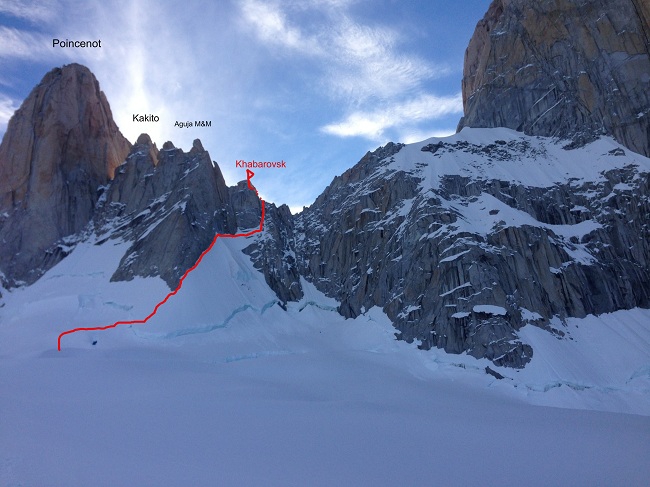 Первопроход в массиве Fitz Roy (Альпинизм, патагония, аргентина, массив фитц рой, пик хабаровск)