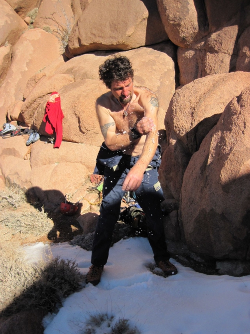 Альпинизм на Синае. Зимняя сессия. (египет, синай, санта катерина, описание маршрута, зимний сезон, дахаб, black diamond)