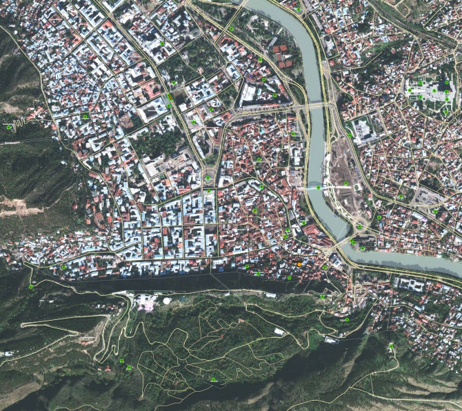 Грузия новогодняя. Часть 1 (Путешествия, уплисцихе, мцхета, тбилиси)