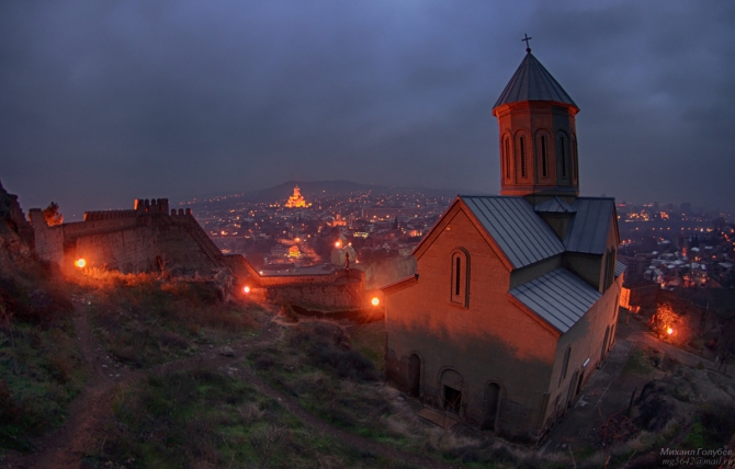 Грузия новогодняя. Часть 1 (Путешествия, уплисцихе, мцхета, тбилиси)