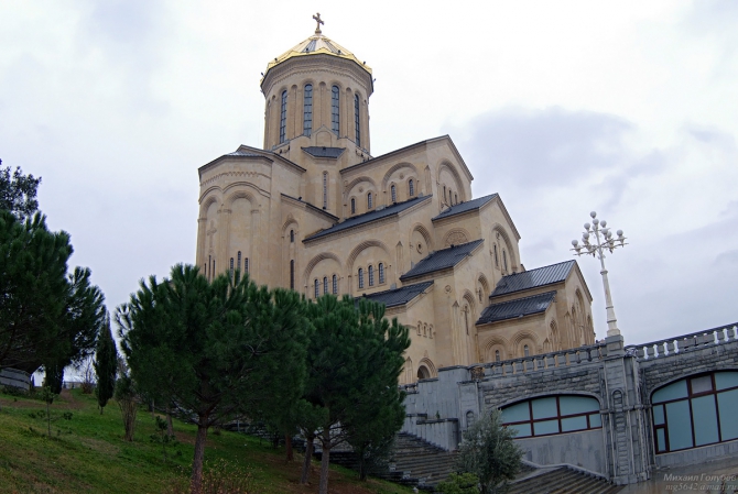 Грузия новогодняя. Часть 1 (Путешествия, уплисцихе, мцхета, тбилиси)