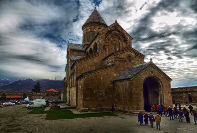 Грузия новогодняя. Часть 1 (Путешествия, уплисцихе, мцхета, тбилиси)