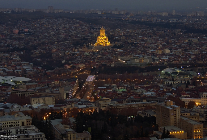 Грузия новогодняя. Часть 1 (Путешествия, уплисцихе, мцхета, тбилиси)