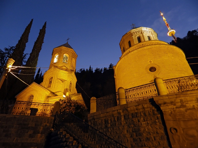 Грузия новогодняя. Часть 1 (Путешествия, уплисцихе, мцхета, тбилиси)