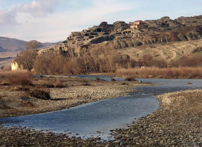 Грузия новогодняя. Часть 1 (Путешествия, уплисцихе, мцхета, тбилиси)