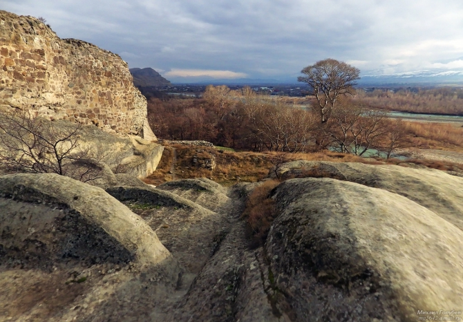 Грузия новогодняя. Часть 1 (Путешествия, уплисцихе, мцхета, тбилиси)