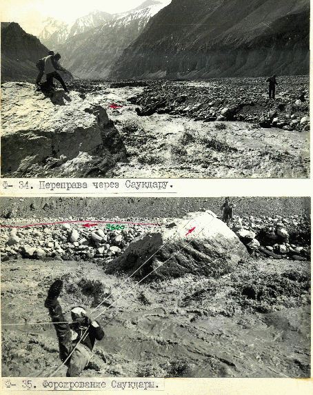 Организация переправы забросом веревки на целевой берег (Горный туризм, безопасность, переправа)