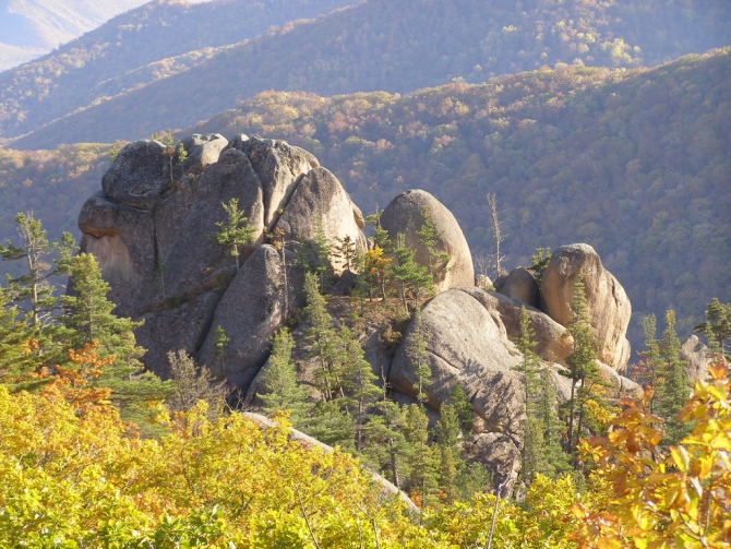 Беневские Столбы (Приморский край, Путешествия, беневское)